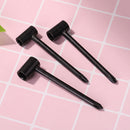 3pcs 7/8/6.35mm Guitar Pipe Hexagon Socket Metal Truss Rod Wrench (Black) Newly