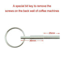 Oval Head Bit Key Opening Service Repair Tool For Jura Screw AEG V0W6 E3L8