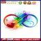 DIY Hand Painted Paint By Numbers Oil Canvas Pictures Colorful Feather Kits