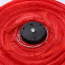 Solar Lantern Lamp Waterproof Outdoor Hanging Light Festival Decor (Red)
