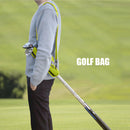 Golf Club Carrier Bag Nylon Driving Range Course Training Case (Green) Newly
