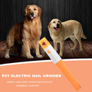 Electric Pet Nail Scissors Grinder Dog Cat Claw Grooming Trimmer Cutters Newly