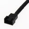 12" 5PCS 4-Pin PWM Chassis Fan Expansion Makes Connection Cable for Compu