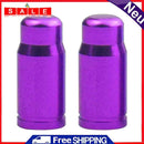 1 Pair Aluminum Alloy Bicycle Ready Pull Valve Cap Protector for MTB Road Bike