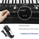 Universal Sustain Pedal For Electronic Keyboards Digital Pianos Anti-Slip A9M1