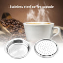Stainless Steel Coffee Filter Cup Reusable Coffee Capsule Set for Senseo