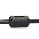 22x Clamp 3.5mm/5mm/7mm/9mm Clip On Ferrite Core Ring Noise Suppressor Filt
