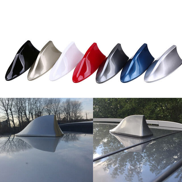 Universal Car Auto Shark Fin Roof Antenna Radio FM/AM Decorate Aerial