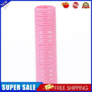 Self Grip Hair Rollers DIY Hairdressing Self-Adhesive Curling Rod (Pink)