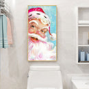 5D DIY Diamond Painting Santa Full Round Drill Mosaic Picture Kit Wall Art Decor