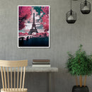 DIY 5D Diamond Painting Eiffel Tower Landscape Cross Stitch Mosaic Picture Newly