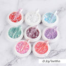 Nail Art Decorations Shinny Holographic Gorgeous Opal Nail Flakes Powder