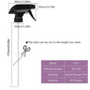 4pcs Mist Stream Sprayer Replacement Trigger Handheld Spray Nozzles (Black)