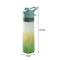 #A 650ml Spray Water Bottle Large Capacity Portable Cool Summer Outdoor Bike Spo