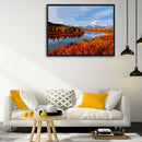 DIY Digital Painting By Numbers Landscape Picture Frameless Wall Art Room Decor