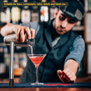 Stainless Steel Cocktail Muddler Wine Mixing Stick Ice Crusher Bar Tool (L)