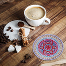 DIY Diamond Painting Mandala Round Coaster Cup Cushion Insulation Pad Table Pads