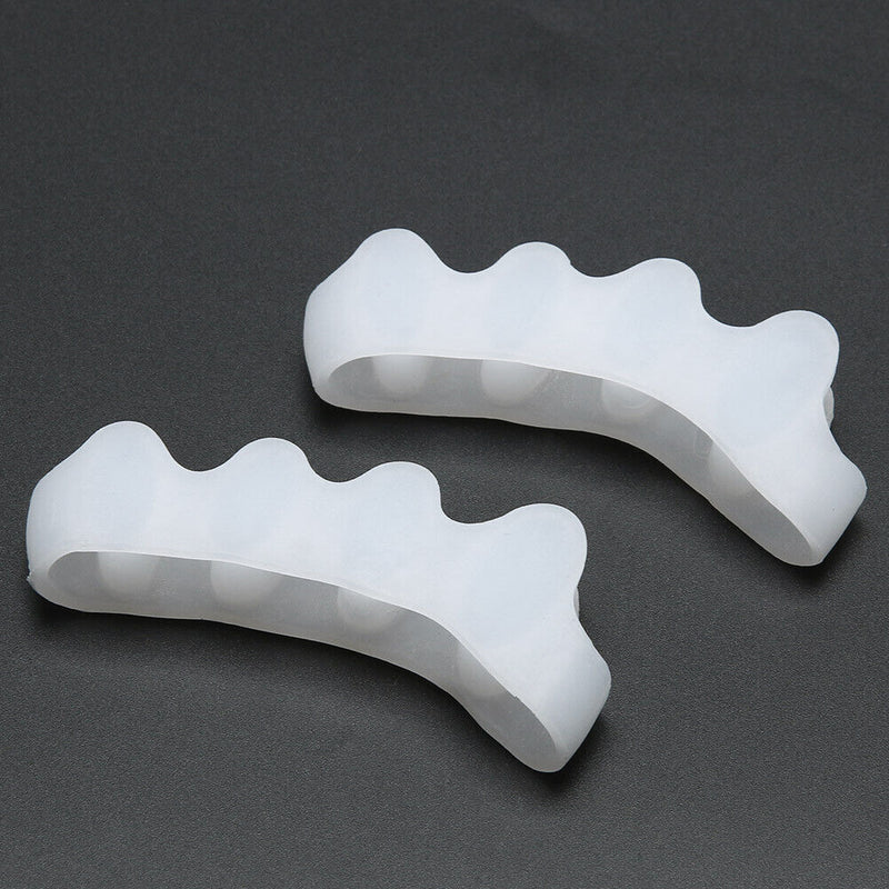 Silicone Foot Care Gel Bunion Protector Toe Separators Correctors Hallux