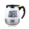 Electric Smart Mixer Coffee Milk Mix Cups Stainless Steel Tumbler Birthday Gift