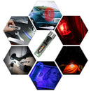 Keychain LED Flashlight Mini Pocket Torch for Outdoor EDC Emergency (Green)