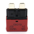 DC 28V Auto Reset ATC Circuit Breaker Blade Fuse for Car Marine Boat (10A)