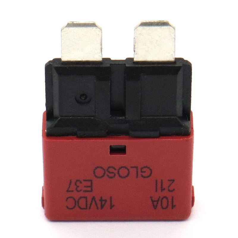DC 28V Auto Reset ATC Circuit Breaker Blade Fuse for Car Marine Boat (10A)