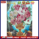 5D Special Shaped Diamond Painting Flower DIY Rhinestone Mosaic Wall Art Pi