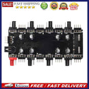 1 To 8 Multi Way RGB PWM HUB Splitter for PC Fan 12V/4 Pin LED Light Adapter