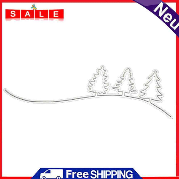 Xmas Tree DIY Metal Cutting The Embroidery Stencil Scrapbooking Stamp/
