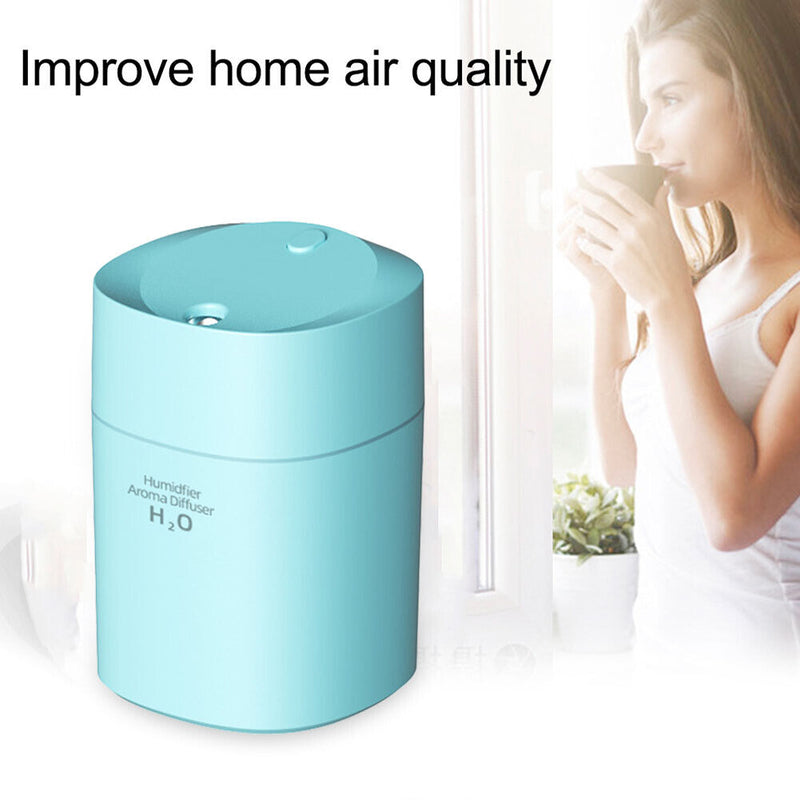 USB Air Humidifier Essential Oil Diffuser Car Purifier Mist Maker Aromatherapy