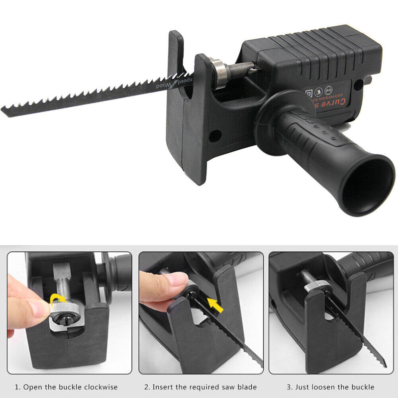 Electric Drill to Electric Reciprocating Saw for Wood Metal Cutting Tools