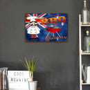 Retro BBQ Chef Metal Plate Painting for Bar Pub Tin Plaques Wall Signs