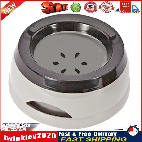 Cat Dog Drinking Bowl Travel Puppy Drink Water Feeder Pet Supplies (Grey) Newly