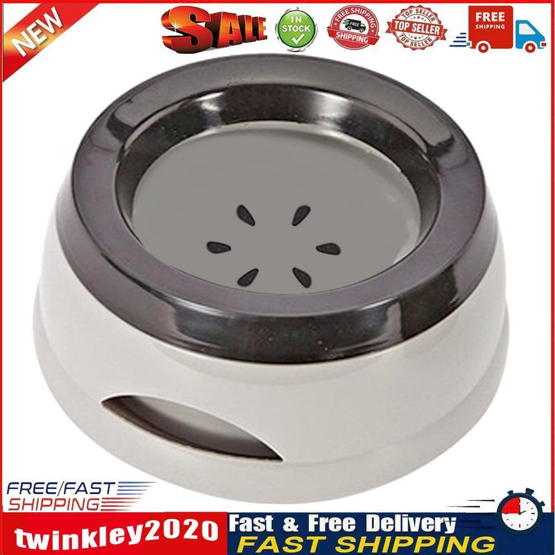 Cat Dog Drinking Bowl Travel Puppy Drink Water Feeder Pet Supplies (Grey) Newly