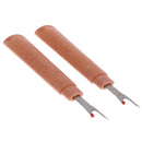 2pcs Plastic Handle Craft Thread Cutter Stitching Ripper Needle Sewing Tools
