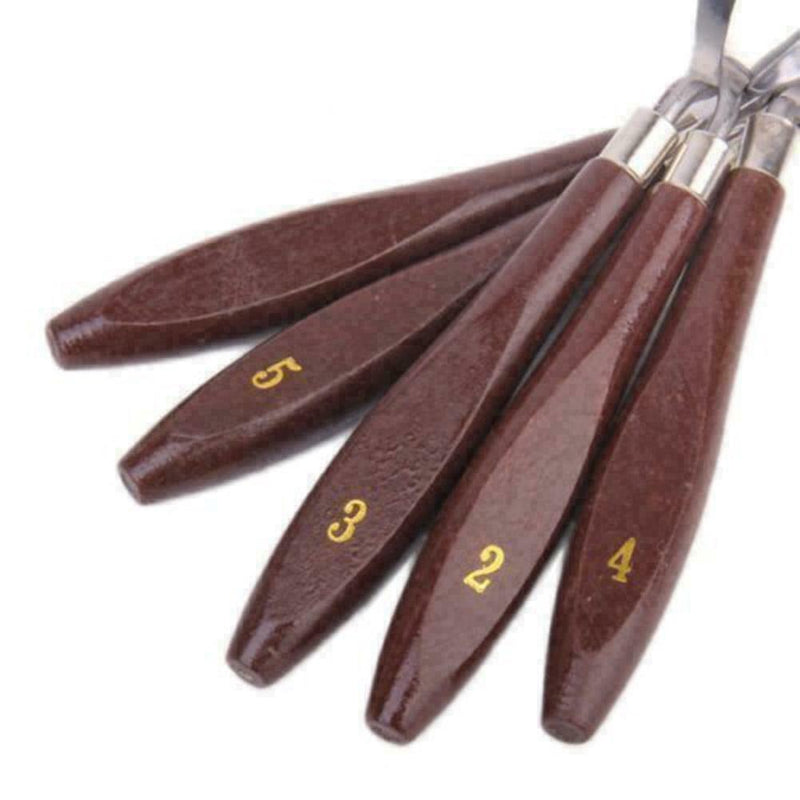 Malspachtel Farbspachtel-Künstlerspachtel-Spachtel Malmesser Y7C5 L0Z1 N0Y2