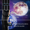 Home Decor 360° Rotatable Projection Lamp MOON EARTH Projector Night Light LED