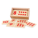 Early Learning Maths Material Number 1-10 Wooden Mathematical Puzzle