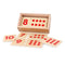 Early Learning Maths Material Number 1-10 Wooden Mathematical Puzzle