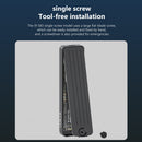 HDD Enclosure Aluminum Alloy Anodizing USB Adapter Strong Compatibility Case