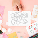 Desk Book Lamp Paper Cut Dies Metal Stencil Silicone Seal Stamp Mold (C) Newly