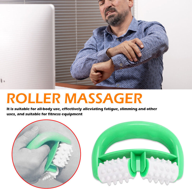 Anti Cellulite Roller Relieve Fatigue Massage Stick Health Care (Green)