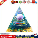 5cm Orgonite Pyramid Heal Reiki Orgone Energy Generator Crystal Stone (A) Newly