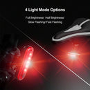 COB Bright Rear Lamp Bike Tail Light Bicycle Taillight Safety Indicator