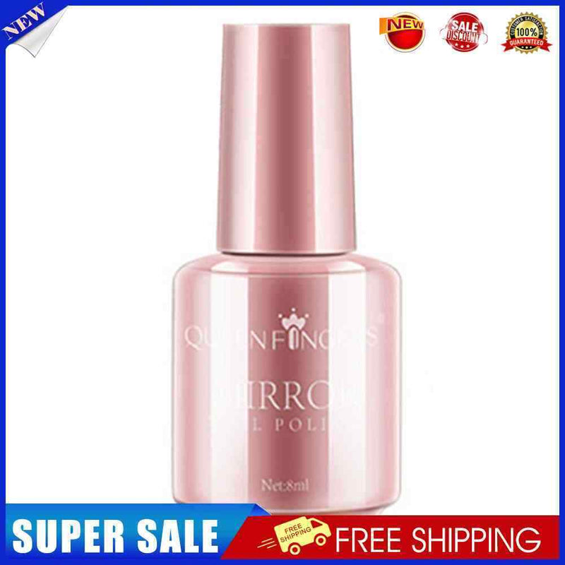 8ml Mirror Surface Nail Polish Metal Bright Manicure Lacquer Nail Art (03)