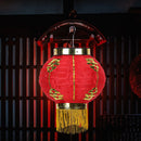 8 inch Cloth Lanterns Pub Restaurant Waterproof Lantern with Tassel (4pcs) Newly