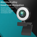 1080P HD 2MP Webcam Light Built-in Microphone USB Web Camera for PC Live Steam