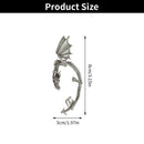 Punk Style Fashion Jewelry Ear Studs Dragon-Shaped Cuff Earrings Ear Clip