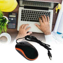 USB LED Wired Gaming Mouse Optical Type Office Mice X2Q8 For PC Laptop B5F7