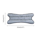 1pc Mop Heads Replacement Cleaning Pad Flat Microfiber Cloths U2S2 Floor T7O7